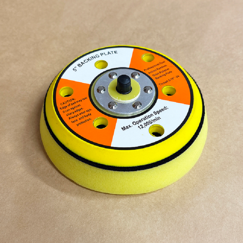 Difference taille du pad de polissage voiture avec plateau 125 mm